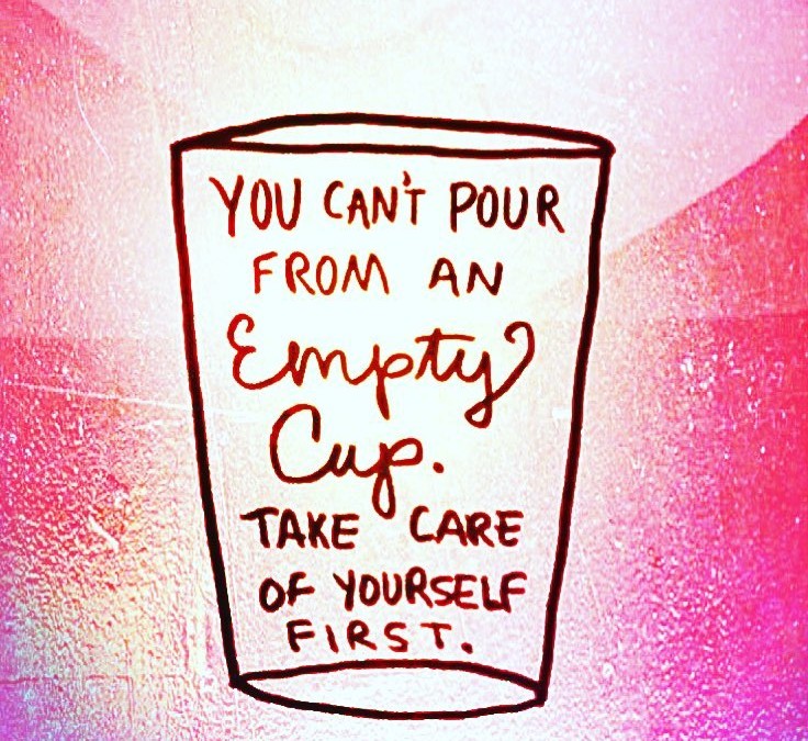 Empty cup